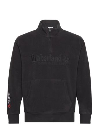 Polartec 1/4 Sweatsh Sweat-shirts & Hoodies Fleeces & Midlayers Svart Timberland*Betinget Tilbud