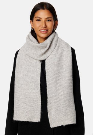 BUBBLEROOM Malin scarf Light grey Klær