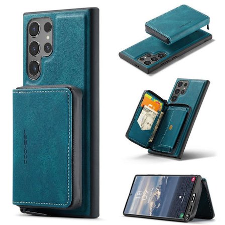 (Til Samsung Galaxy S23) Mobilcover med funktionel stand og slankt design til pung