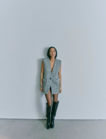 Copenhagen Muse Cmrubi-Waistcoat - Multi/patterned - XL