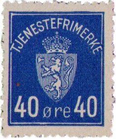 Norge - AFA TJ6 - Postfrisk