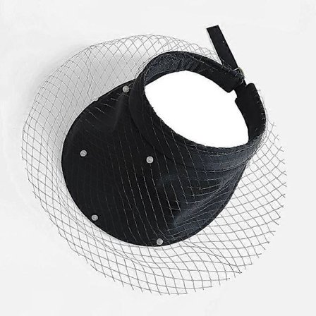 Baseball solcaps med åpen topp og UV-beskyttelse, for jenter og kvinner bl