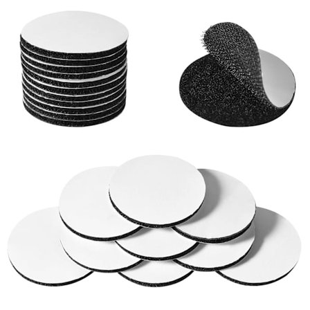 20 par ripe dobbeltsidig klistremerke - ekstra sterkt dobbeltsidig