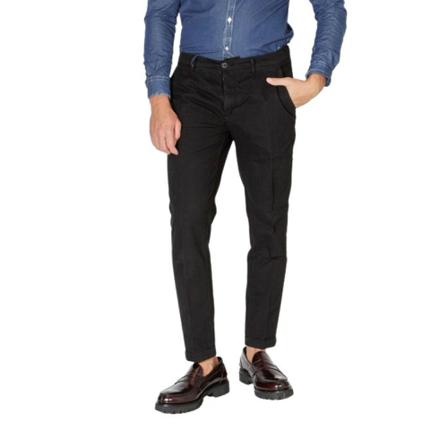 40Weft Byxor svart, Herr Chinos, Herr, Storlek: S