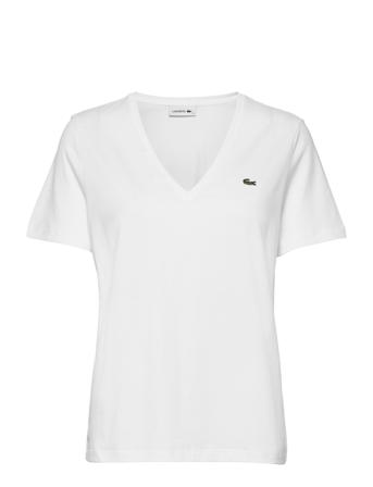 Tee-Shirt&Turtle Ne T-shirts & Tops Short-sleeved Hvit Lacoste
