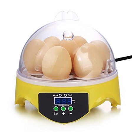 Manuell rugemaskin 7 egg Rugetemperatur justerbar