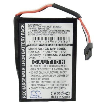 Batteri till Navigator, GPS för Magellan RoadMate 1300, RoadMate 1340