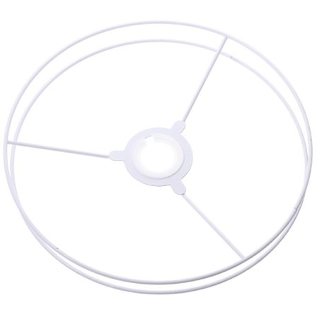 Fyrkantig Lampskärm Lampskärm Harphållare Fyrkantig Lampskärm Ram Metallring Stöd Vägglampa Skärmringar