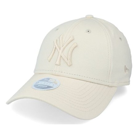 New Era - MLB Beige adjustable Keps - New York Yankees Womens Tonal 9FORTY Natural/Natural Adjustable @ Hatstore