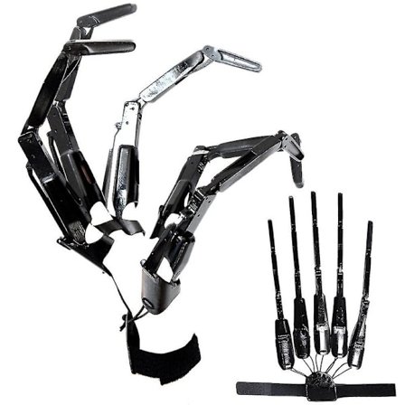 3D nivelletty sormi jatke Halloween sormikoriste, vasen