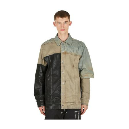 Rick Owens, Jackets Beige, Heren, Maat:M