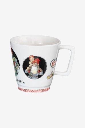 Cult Design - Gløggkrus Tomten 2-pak - Flerfarvet - Kopper & krus - Fra Homeroom