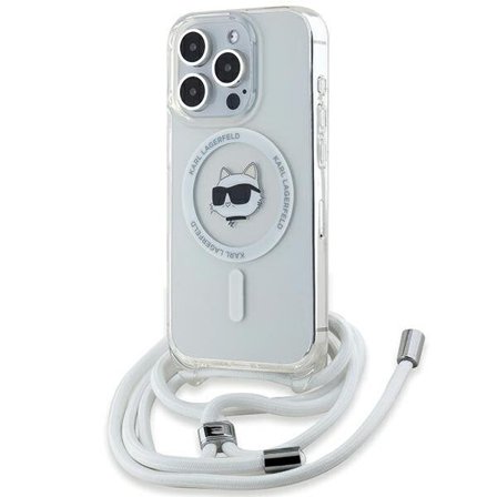 Karl Lagerfeld IML Choupette MagSafe kotelo iPhone 14 Pro Max - läpinäkyvä