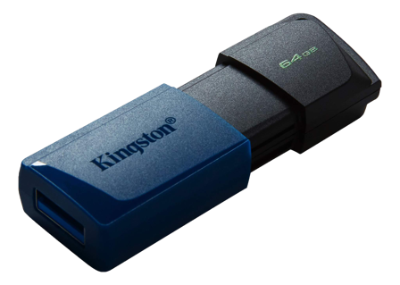Kingston DataTraveler Exodia M - USB-flashstasjon - 64 GB