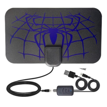 4K Spidermønster TV-antenne