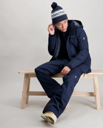 Peak Performance JR Maroon Insulated Jacket Blauw Jassen Jongens - Kids Brand Store