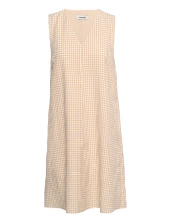 Rimmemd Dress Kort Kjole Beige Modström