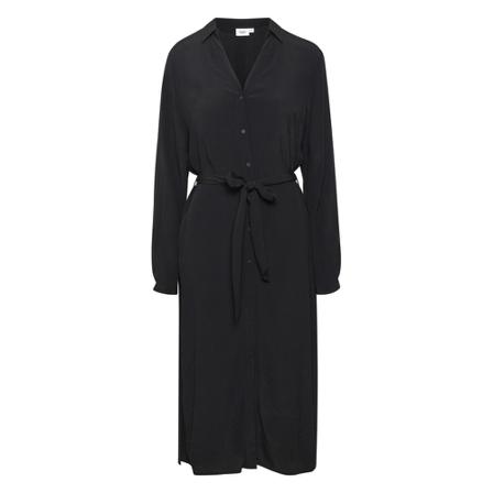 Saint Tropez, Blanca SZ LS Dress Czarny, Kobieta, Rozmiar: S
