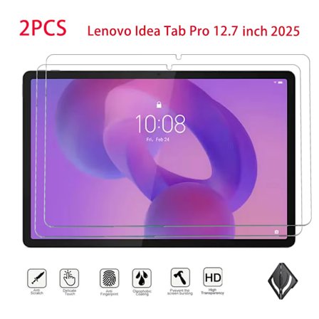 Skjermbeskytterfilm i herdet glass, anti-splint og anti-anker for Lenovo Idea Tab Pro/Tb373Fu 2 stk