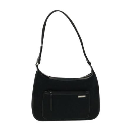 Gucci Vintage, Pre-owned Shoulder Bags Zwart, Dames, Maat:ONE Size,Canvas
