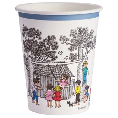 Bullerbyn Pappersmuggar 8-pack