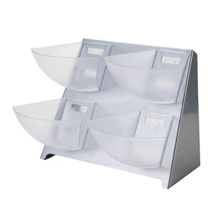 Kaffestation Organizer för Bänk, Gårdshusdesign för Köksbänk, Sirap