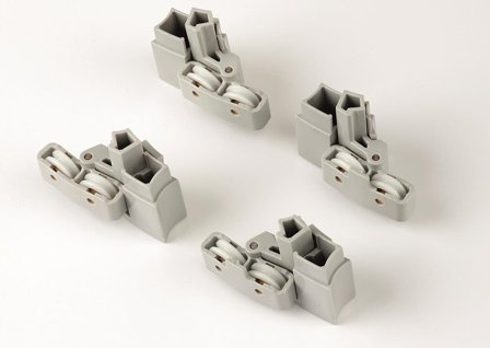 Contura Z0638880 Hjulopphengingssett grå, metall/plast, Baderom