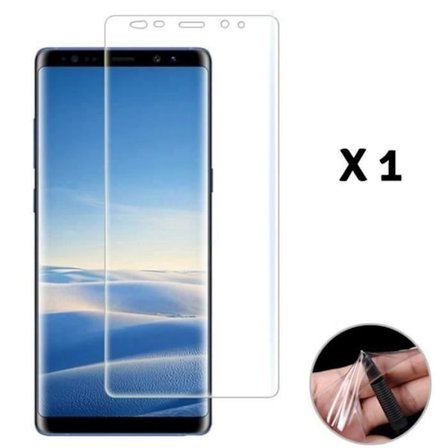 Film Samsung Galaxy NOTE 8 - Skydd för Skärm i Ultra Resistans Böjd Plast Anti Repning Ultra Tunn [Phonillico ]