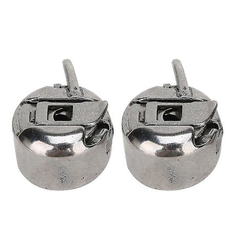 2 stk. Singer symaskine metal revers spolehus husholdningstilbehør