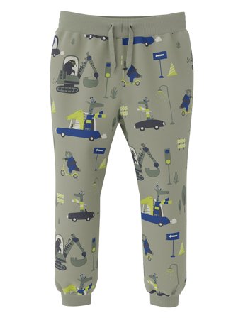 Nmmleore Swe Pant Bru Pb Bottoms Sweatpants Green Name It