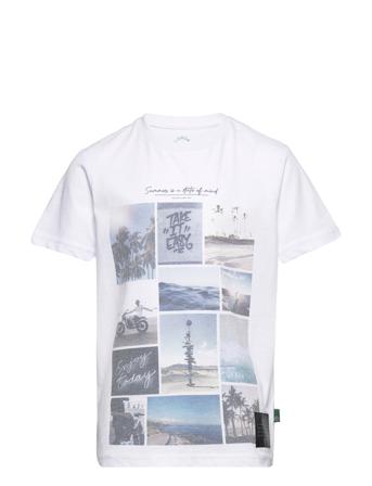 Timmi Organic/Recycled Summer Print T-Shirt T-shirt Multi/mønstret Kronstadt