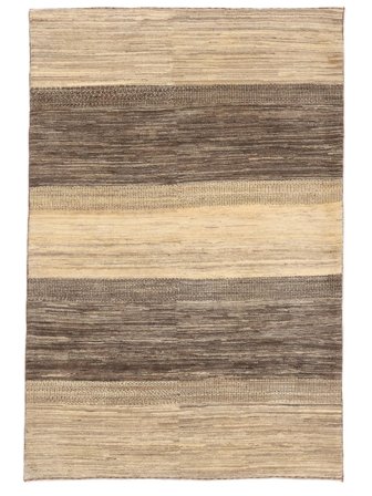 Hand Knotted Persian Gabbeh Persia Fine Rug 165X242 Brown/Orange