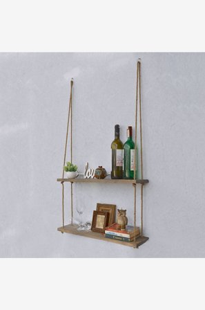 Hanah Home - Vegghylle Av2 - Brun - Vegghyller - Fra Homeroom