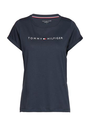 Rn Tee Ss Logo T-shirts & Tops Short-sleeved Marineblå Tommy Hilfiger