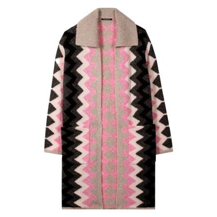 Luisa Cerano Cardigans Pink, Dame, Størrelse: 2XL