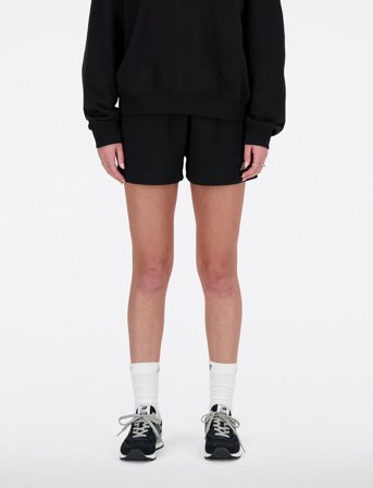New Balance Sport Essentials French Terry Short - Black - L