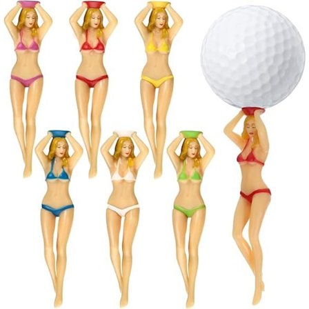 Hauskat Golf-teet Lady Bikini Girl Golf Tees