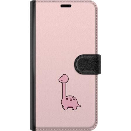 Samsung Galaxy S24 FE Lommeboketui Rosa dinosaur