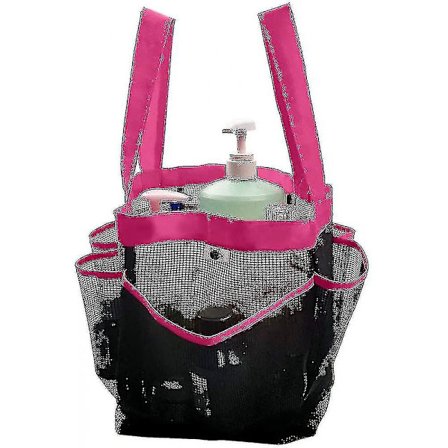 Verkkosuihku Caddy, Pikakuiva Suihku Laukku Ripustus Kosmetiikkapussi, Vaaleanpunainen,,aespa