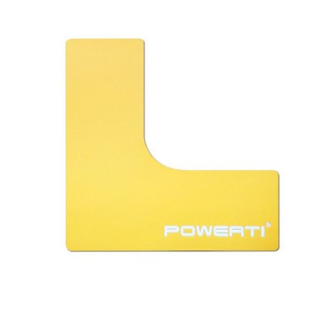 Tennispistemerkitsin kulman pyöreä maamerkki L-MUOTTO L-MUOTTO