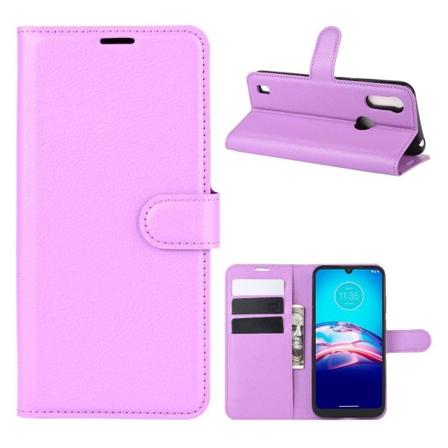 Classic Motorola Moto E6s (2020) Etui - Lilla Purple