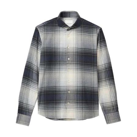 Profuomo C , Grijs , Heren , Maat: XL Casual Overhemden