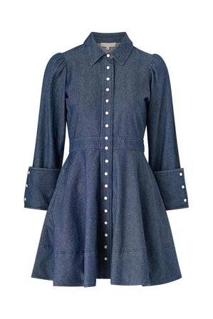 Denim Mini Dress French Blue XS