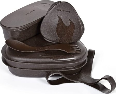 Light My Fire Lunchkit Bio eating utensils Brown OneSize