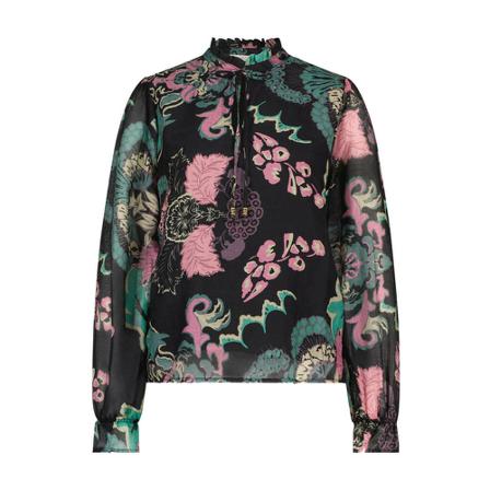 Freebird Blouse , Zwart , Dames , Maat: XL