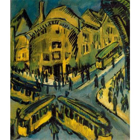 Nollendorfplatz, Ernst Ludwig Kirchner Brun