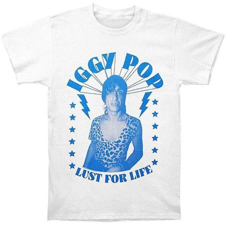 Stooges Iggy Pop Lust For Life Bootleg T-shirt