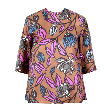 Max Mara, Blouse Brązowy, Kobieta, Rozmiar: M