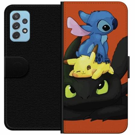 Samsung Galaxy A52 5g Plånboksfodral Lilo And Stitch