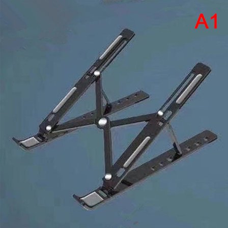 Laptop Stand Bærbar Holder Foldbar Plast til Notebook Bord